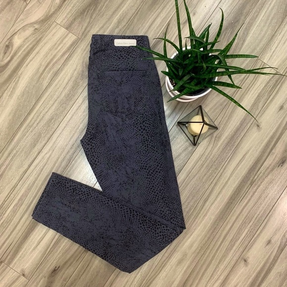 CALVIN KLEIN | Womens Grey Cheetah Leopard Print Pants with Stretch Size… - Picture 2 of 9